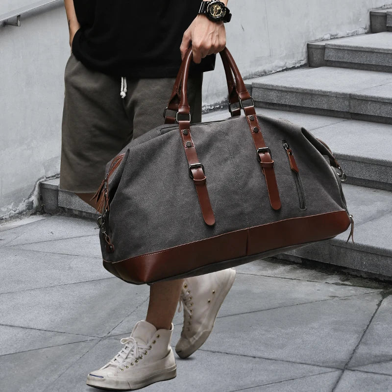 Oxford Men's Travel Duffel Bag 