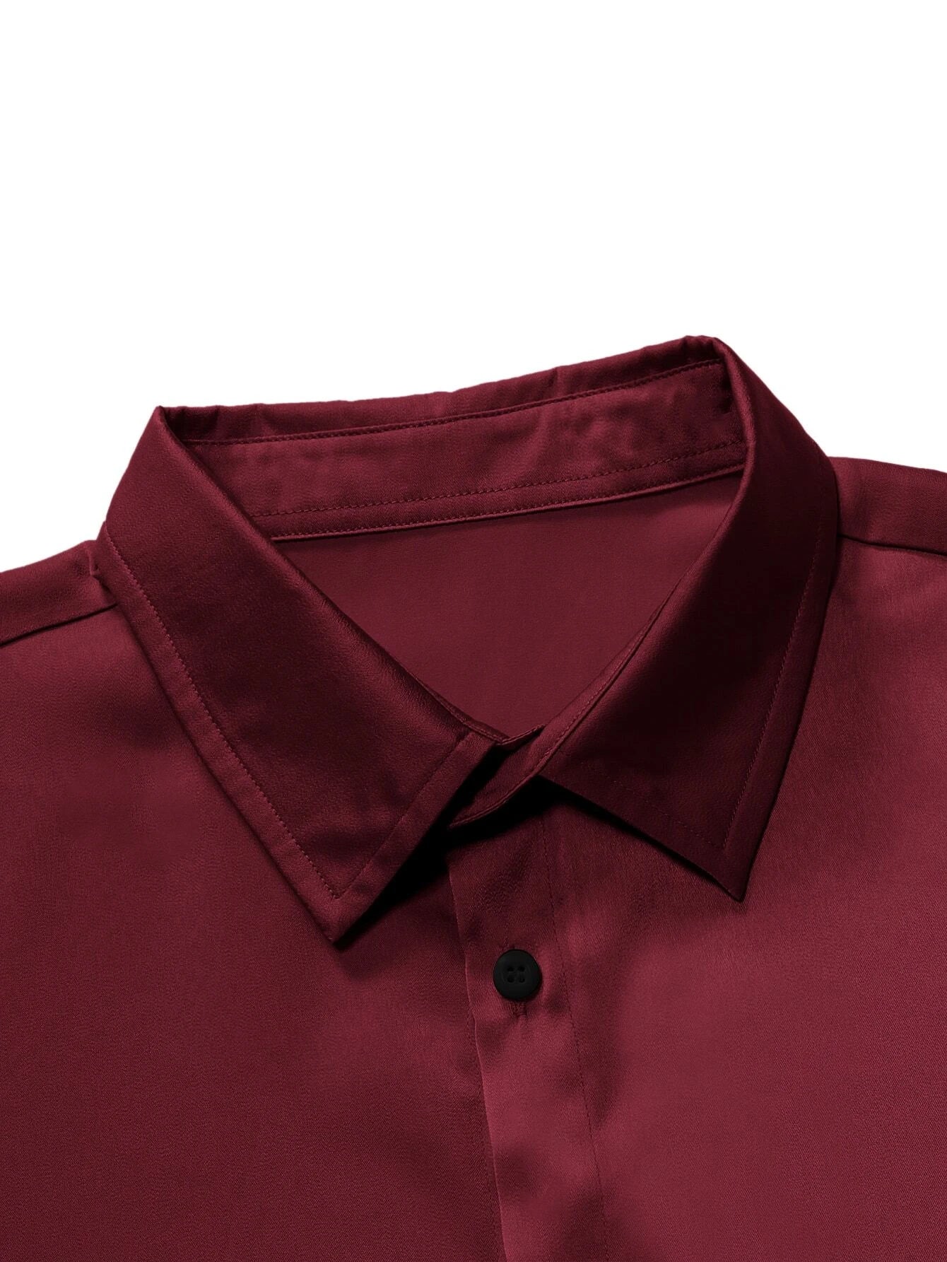 Manfinity Homme Men Button through Solid Shirt