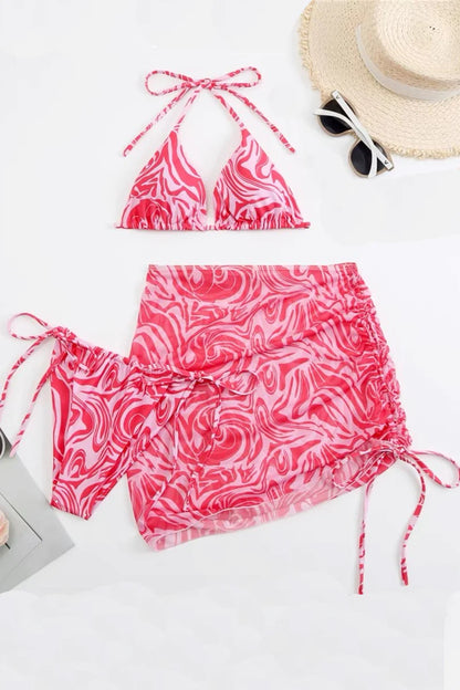 Women Three Piece Bikini Swimsuit