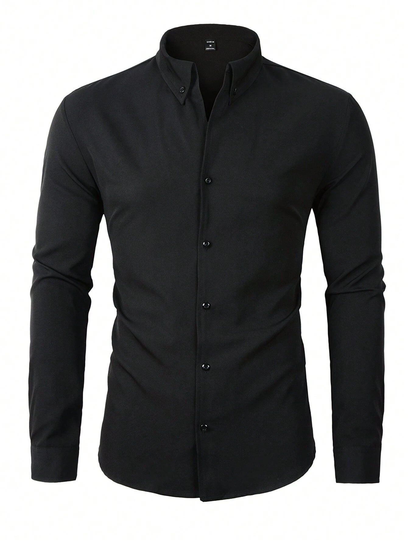 Manfinity Men Solid Button up Shirt