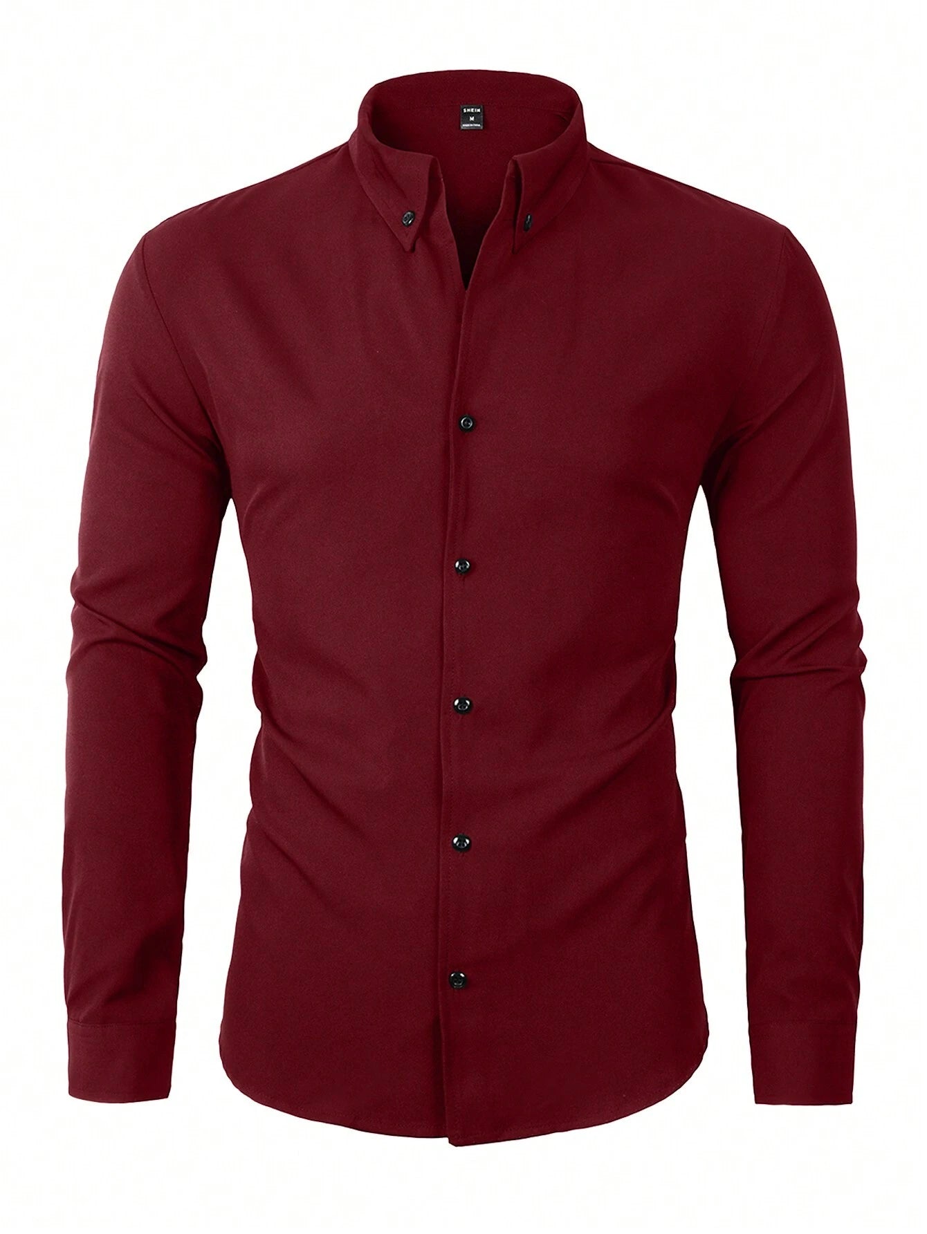 Manfinity Men Solid Button up Shirt